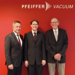 Pfeiffer Vacuum Welcomes 2014 Röntgen Prize Winner