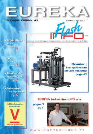 FLASH INFO Dec. 2008 - Les applications du vide industriel