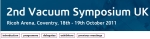 2nd Vacuum Symposium UK