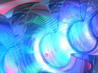 Senior engineer vacuum systems - picture: Electromagnetic fields accelerate the electrons in superconducting resonators. &copy; DESY 2000