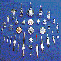 Ceramicseals vacuum seals: Instrumentation Feedthrough, Power Feedthrough, High Current Feedthrough, High Voltage Feedthrough