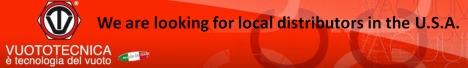 VUOTOTECNICA looking for local distributors in the USA